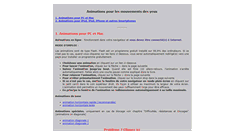 Desktop Screenshot of anim-yeux.com