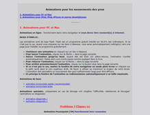 Tablet Screenshot of anim-yeux.com